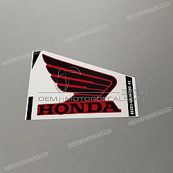 Side cowling decal, right side