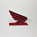 Right fuel tank Wing emblem, right side