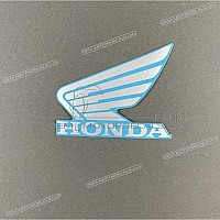 HONDA Fuel tank wing emblem decal, left side 86202-K26-L00ZD