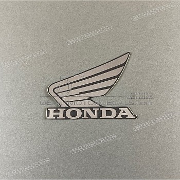 Emblème Honda Wing pour carénage côté gauche