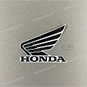 Linke Verkleidung Honda Wing Emblem