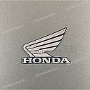 CB125R linkes Flügel-Emblem, linke Seite