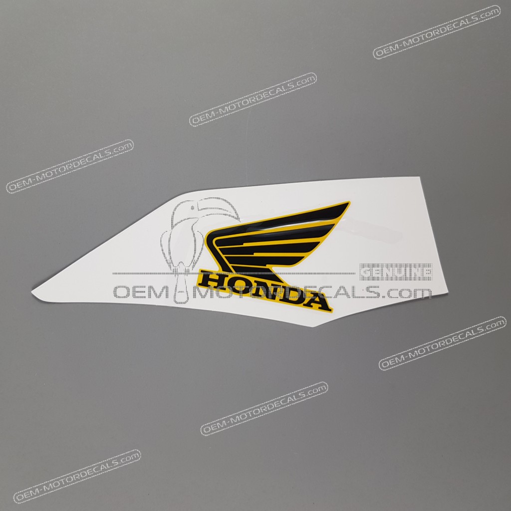 Honda CB125F Emblema Wing Carena Sinistra Lato Sinistro OEM 86202KPNE00ZB