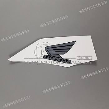 Side cowling decal, left side