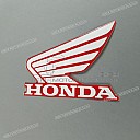 Side fairing CBR wing mark, left side