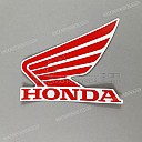 Adesivo ala logo Honda serbatoio, lato sinistro