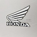 Adesivo logo Honda Wing serbatoio, lato sinistro