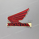 Autocollant logo Honda Wing pour réservoir, côté gauche