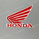 Emblema Honda Wing serbatoio, lato sinistro