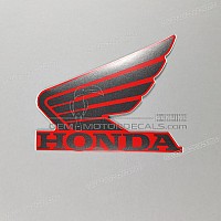 HONDA Left side cowling Honda Wing emblem 86202-MJV-J80ZA