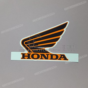 Side cowling decal, left side