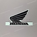 Adesivo logo Honda Wing carenatura lato sinistro (100mm)