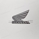 Emblema Honda Wing serbatoio, lato sinistro