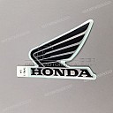 Autocollant logo aile Honda côté carénage gauche