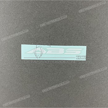 Front fender decal, right side