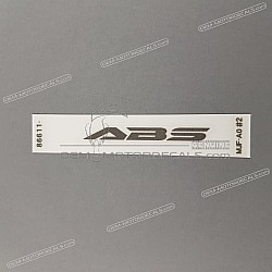 Naklejka na przedni błotnik, prawa strona