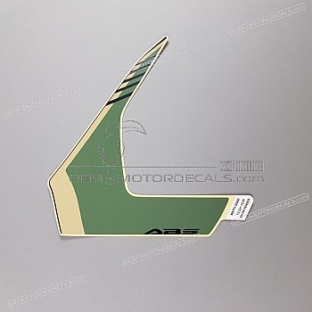 Voorspatbord sticker, rechterkant