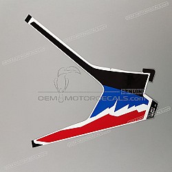 Front fender decal, right side