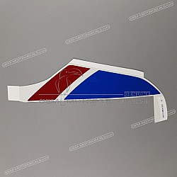 Autocollant de garde-boue avant, côté gauche