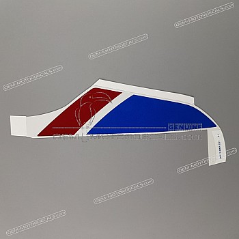 Voorspatbord sticker, linkerkant