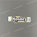 Adesivo MONKEY per fiancata batteria, lato sinistro
