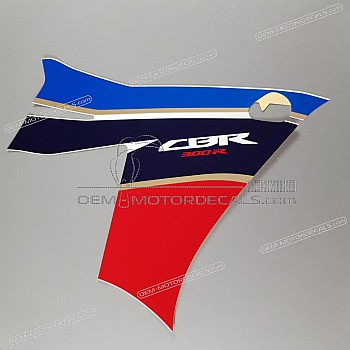 Side cowling decal, right side