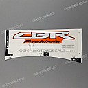 Zijkap CBR FIREBLADE embleem