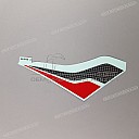 Pegatina del visor de instrumentos, lado derecho