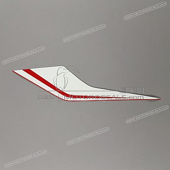 Bovenkuip sticker, rechterkant