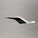 Adesivo CBR cupolino superiore destro, lato destro