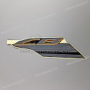 Pegatina de deflector, lado derecho