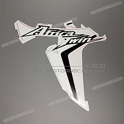 Side cowling decals set, right side