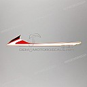 Autocollant CBR de carénage intermédiaire, côté droit