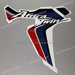 Side cowling decals set, right side