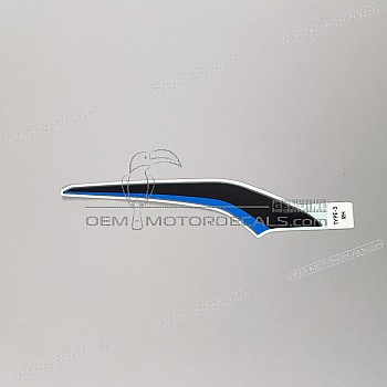 Zijpaneel sticker, rechterkant