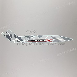 Seitenverkleidung Aufkleber, Rechte Seite