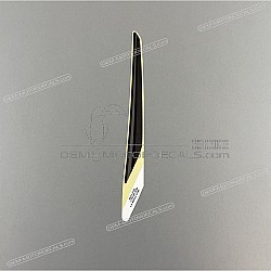 Side cowling decal, right side