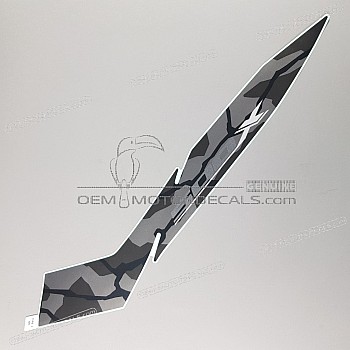 Side cowling decal, right side