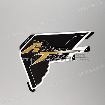 Side cowling decal, right side