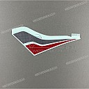 Pegatina del visor de instrumentos, lado izquierdo