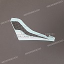 Pegatina del visor del medidor, lado izquierdo