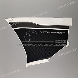 Side cowling decal, left side