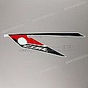 Autocollant de carénage intermédiaire CBR500R, côté gauche