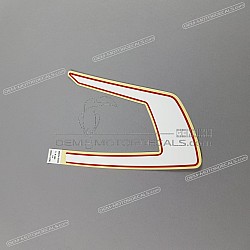 Side cowling decal, left side