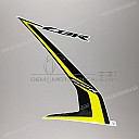 Autocollant de carénage central CBR500R, côté gauche
