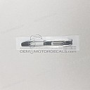 Pegatina para panel lateral