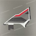 Zijkap sticker, linkerkant