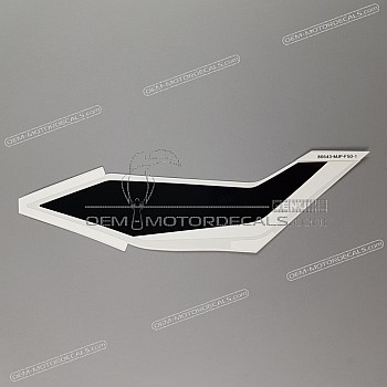 Front cowling decal, right side