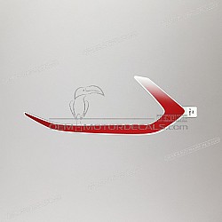 Seitenverkleidung Aufkleber, Rechte Seite