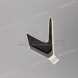 Side cowling decal, right side